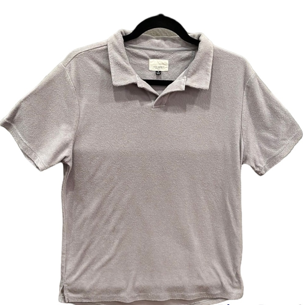 Civil Society, Men’s Cotton Polyester Blend, Towel Terry, Polo.